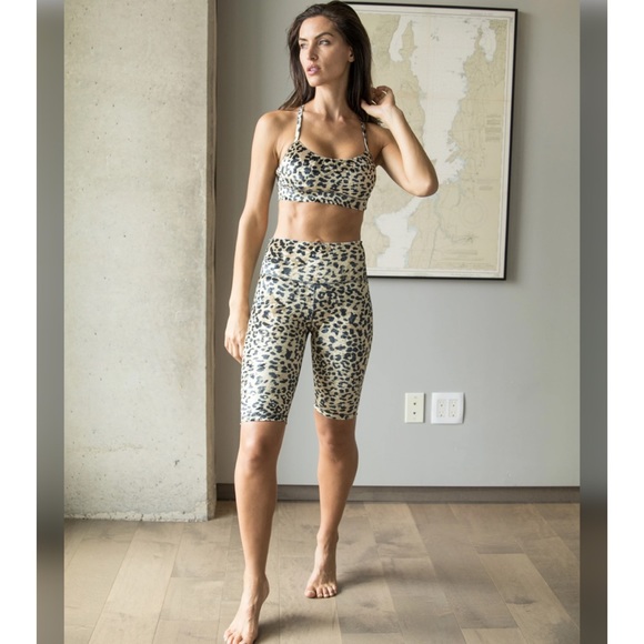 Chrldr LEOPARD - SPAGHETTI SPORTS BRA - Picture 3 of 4